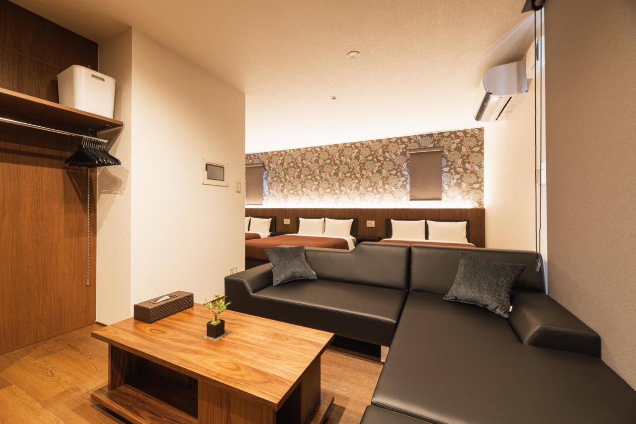 Grand Base Hakata Gofuku Aparthotel Fukuoka  Exterior photo