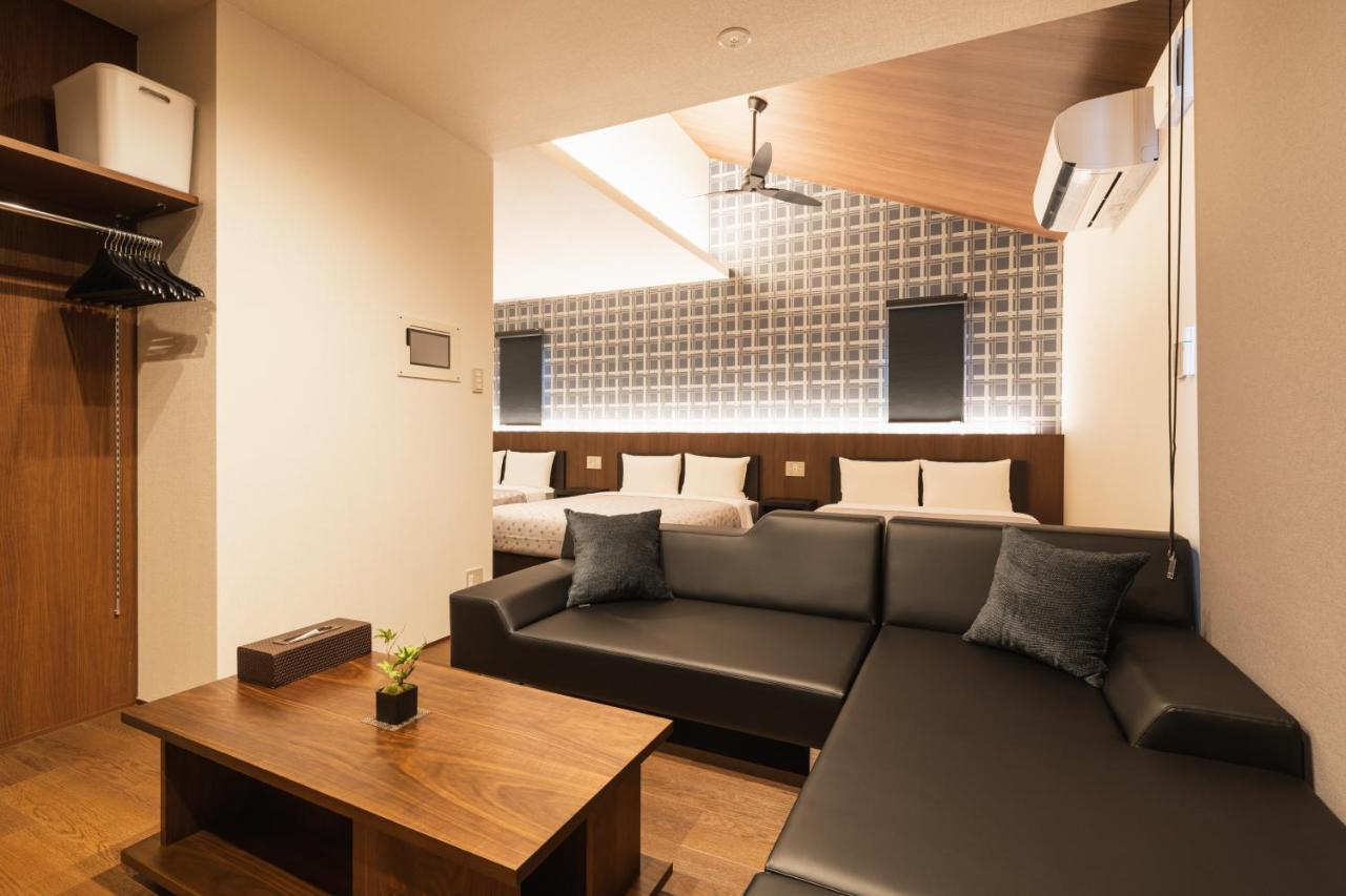Grand Base Hakata Gofuku Aparthotel Fukuoka  Exterior photo